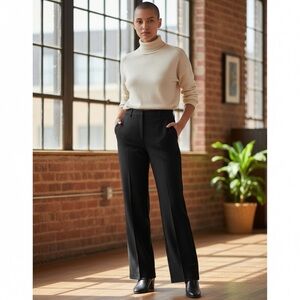 Calvin Klein Black Straight Leg Pants